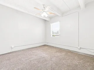 Bedroom interior at Julian Square Apartments