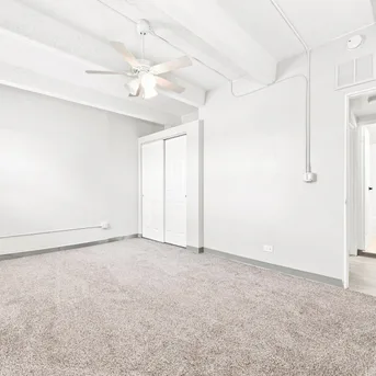 Julian Square Apartments primary bedroom alternate view